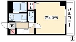 M3.ElMundo 1Kの間取図画像