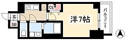S-RESIDENCE熱田2 1Kの間取図画像