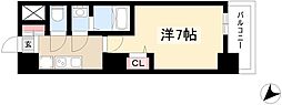 アステリ鶴舞エーナ 1Kの間取図画像