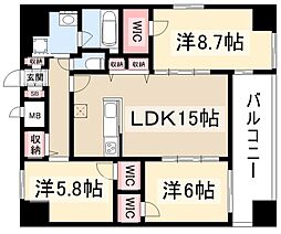 グリュック平和 13階