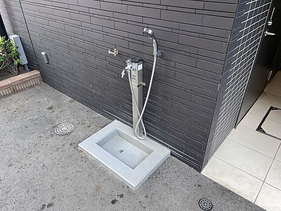 【ペット足洗い...