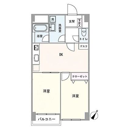 ○南東向き　○...