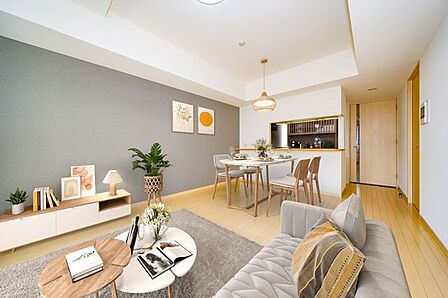 【LDK】※リフォーム後のイメージ画像です。リフォームには別途費用がかかります。家具・調度品等は売買代金に含まれません。