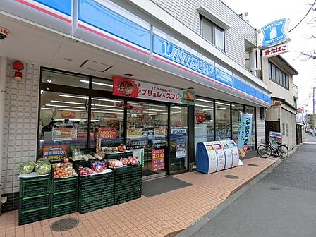 ローソン橋場二丁目店 徒歩3分。 180m