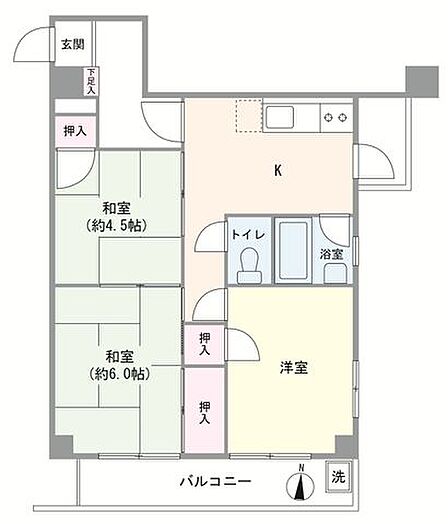 3K 間取り