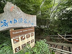【公園】等々力渓谷まで1394ｍ