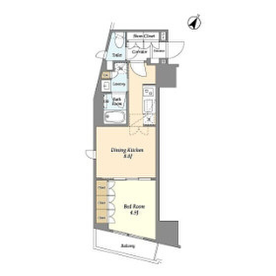 リテラス渋谷笹塚 1101｜東京都渋谷区笹塚2丁目(賃貸マンション1DK・11階・35.07㎡)の写真 その2