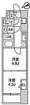 weave place SHINKAMATA  ｜ 東京都大田区新蒲田1丁目14-19（賃貸マンション2K・4階・28.91㎡） その2