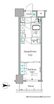 アーバネックス銀座東II  ｜ 東京都中央区湊1丁目12-3（賃貸マンション1DK・7階・26.43㎡） その2