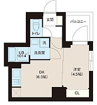 レオーネ錦糸町 203 ｜ 東京都墨田区緑3丁目4-4（賃貸マンション1DK・2階・26.26㎡） その2