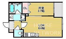 シュエットメゾン綾小路 304号室 ｜ 京都府京都市中京区壬生賀陽御所町（賃貸マンション1LDK・3階・29.92㎡） その2