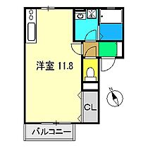 オレンジ 201 ｜ 高知県南国市篠原119-3（賃貸アパート1R・2階・30.25㎡） その2