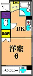 間取図画像 1DK