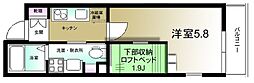 間取図画像 1K