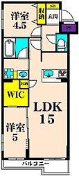 Lien(リアン) 2LDKの間取図画像