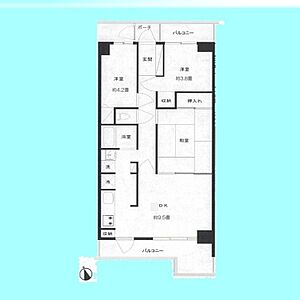 間取り：間取図