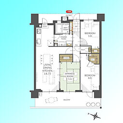 間取図画像 3LDK