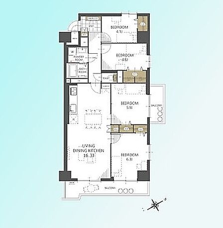 現況と図面が異なる場合は、現況を優先とさせていただきます。 