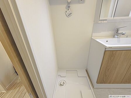 洗濯機防水パンがあります。