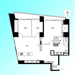 フドウ西川口ハイツ 3LDKの間取図画像
