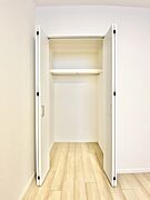 部屋に設けた収納は、住みやすさへのこだわり。 