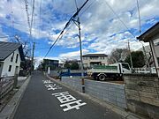 前面道路含む現地写真 