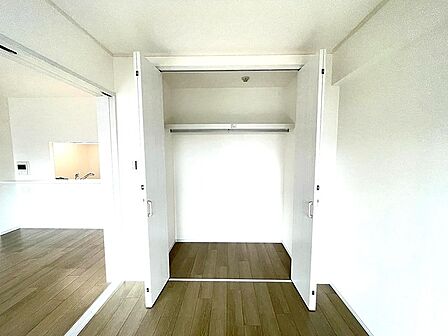 部屋に設けた収納は、住みやすさへのこだわり。 