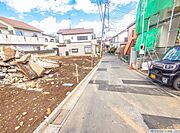 1～3区画前 前面道路 東方向