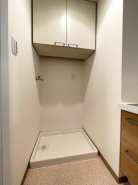洗濯機防水パンがあります。 