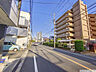 外観：マンション北側公道 東方向