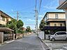 外観：前面道路含む現地写真 
