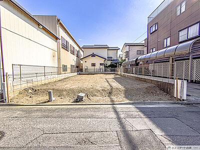外観:現地土地基礎工事前写真 外観:現地土地基礎工事前写真