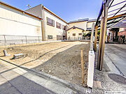 現地土地基礎工事前写真