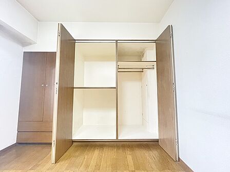 大容量の収納スペースで住空間もスッキリ広々。