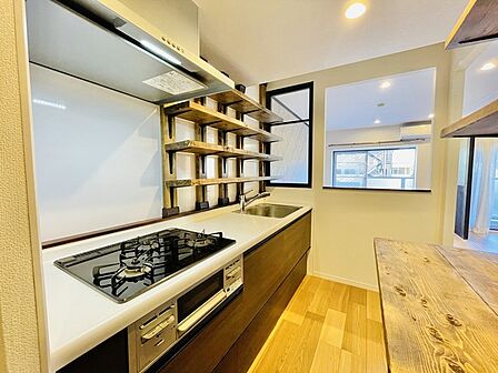 お料理を効率的に、楽しく。あったらいいなをかなえてくれるシステムキッチン。