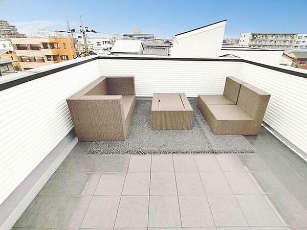 バルコニーを拡大表示