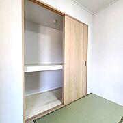 和室の収納は、やっぱり押入れがしっくりきます。 