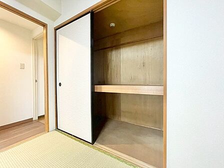 大容量の収納スペースで住空間もスッキリ広々。