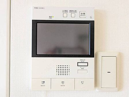 TVモニター付きインターフォン