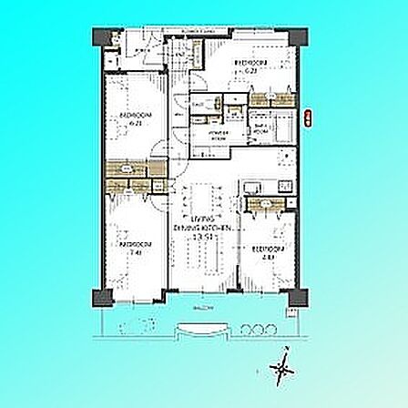 現況と図面が異なる場合は、現況を優先とさせていただきます。
