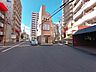外観：前面道路含む現地写真 