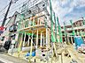外観：今なら建築中の住まいをご覧いただけます。構造体の質問もお気軽に。 