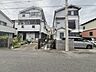 外観：前面道路含む外観