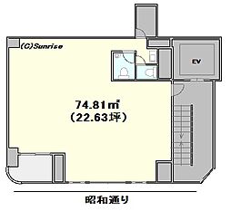 アサヒビルの間取図画像