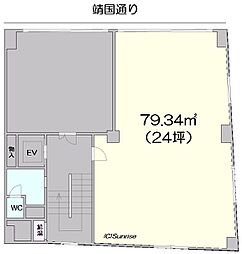 九段ビルの間取図画像