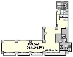 コア京橋ビルの間取図画像