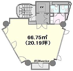 VORT麻布十番の間取図画像
