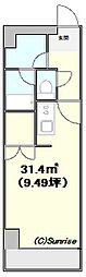 オーロラ三田の間取図画像