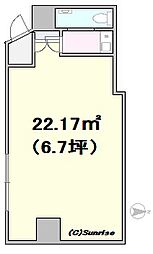 ニューライフ新宿参番館の間取図画像