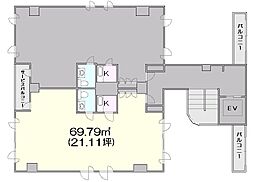 S.COURTの間取図画像